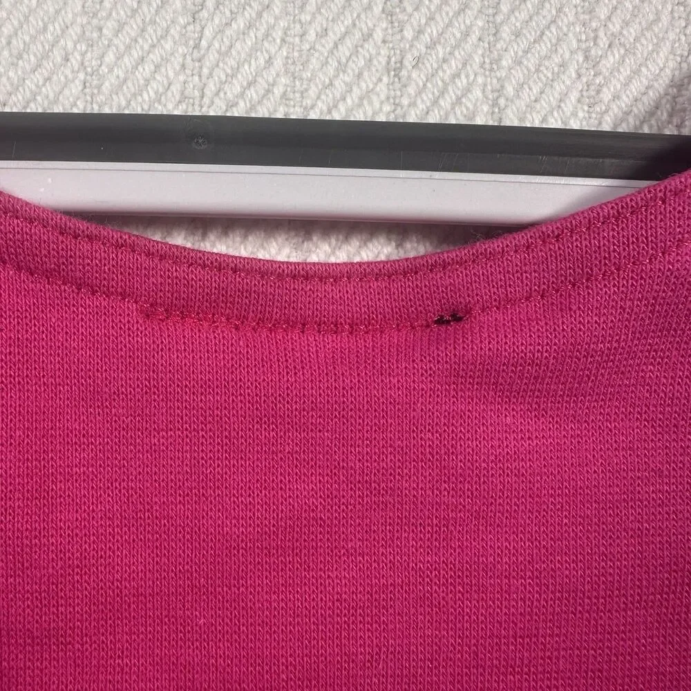 New York & Company Tank Top Women Large L Pink Scoop Neck Sleeveless Shirt